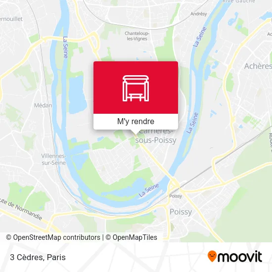 3 Cèdres plan