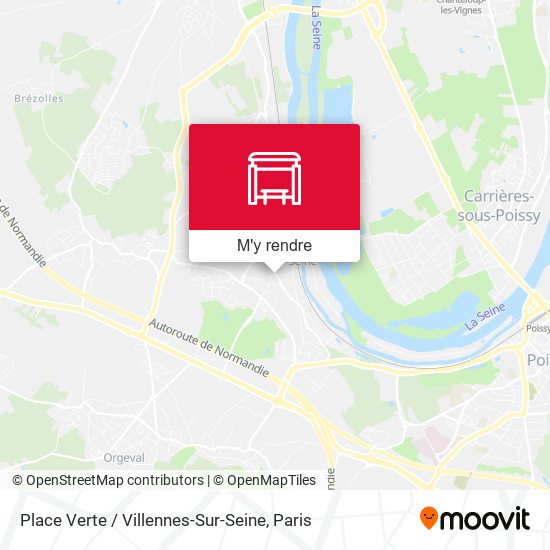 Place Verte / Villennes-Sur-Seine plan