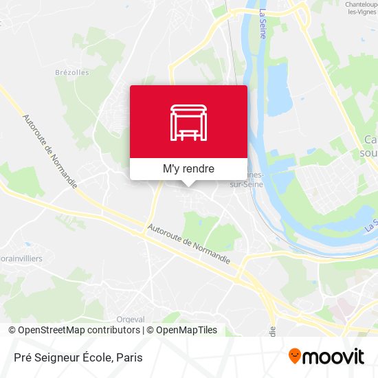 Pré Seigneur École plan