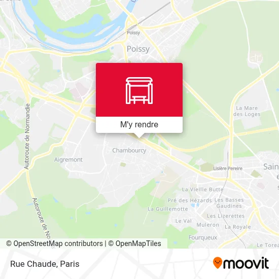 Rue Chaude plan