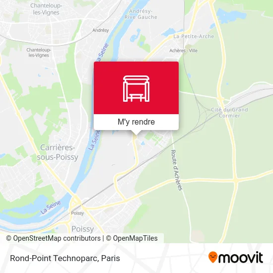 Rond-Point Technoparc plan