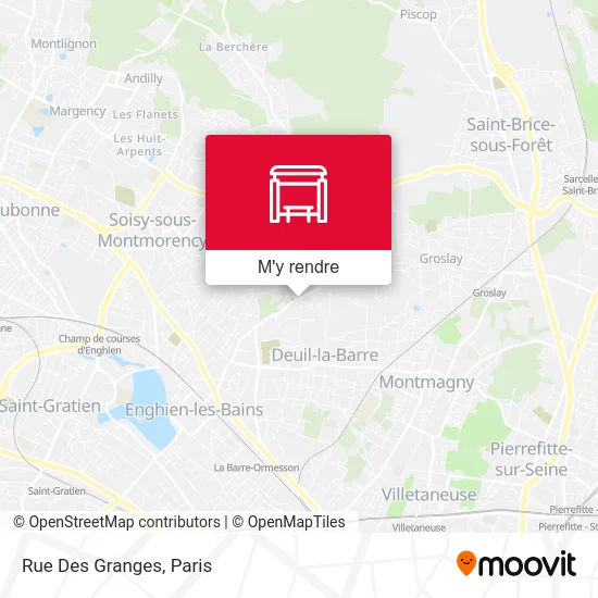 Rue Des Granges plan