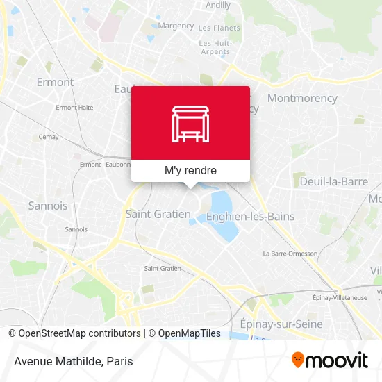 Avenue Mathilde plan