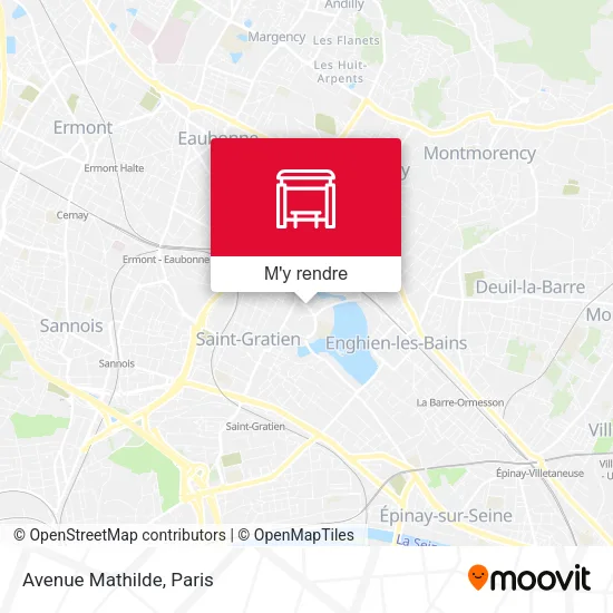 Avenue Mathilde plan