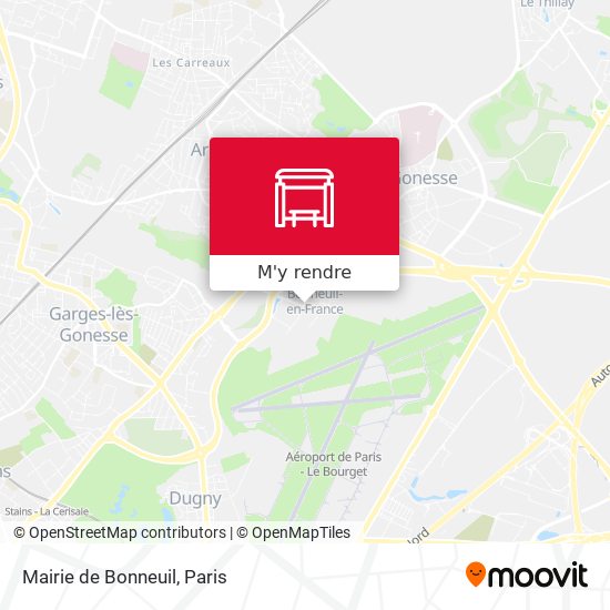 Mairie de Bonneuil plan