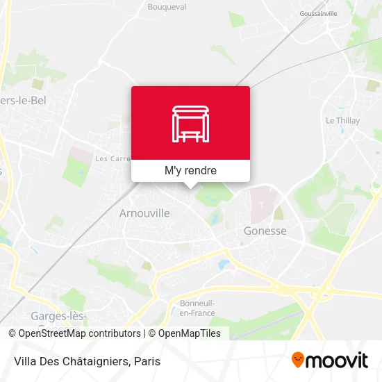 Villa Des Châtaigniers plan