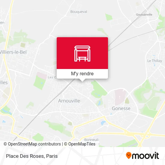 Place Des Roses plan