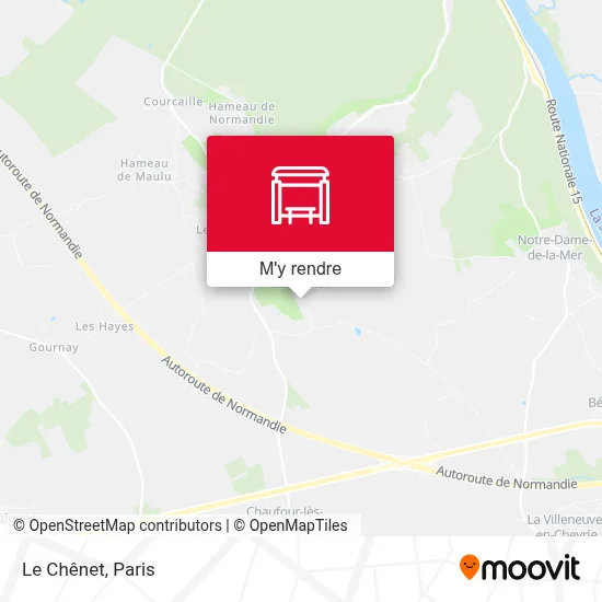 Le Chênet plan