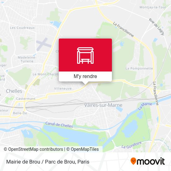 Mairie de Brou / Parc de Brou plan