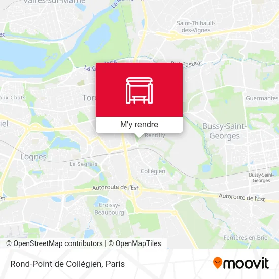 Rond-Point de Collégien plan