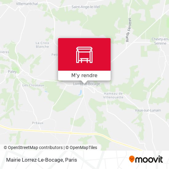 Mairie Lorrez-Le-Bocage plan