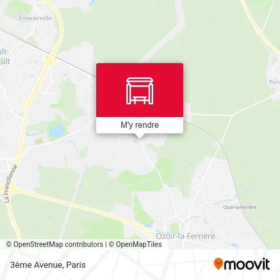 3ème Avenue plan