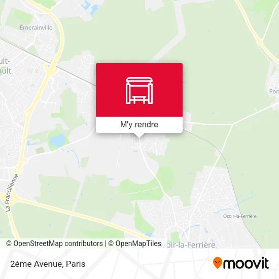 2ème Avenue plan