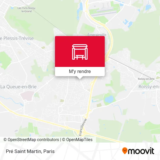Pré Saint Martin plan