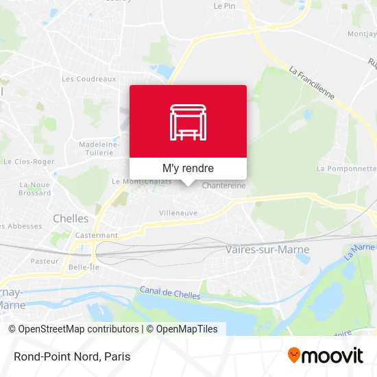 Rond-Point Nord plan