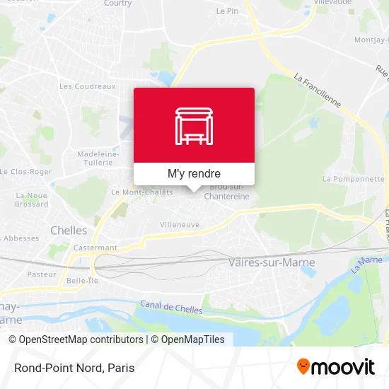 Rond-Point Nord plan