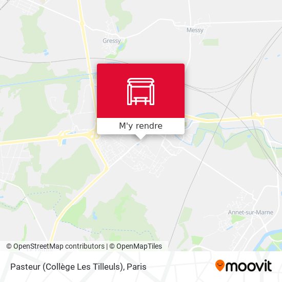 Pasteur (Collège Les Tilleuls) plan