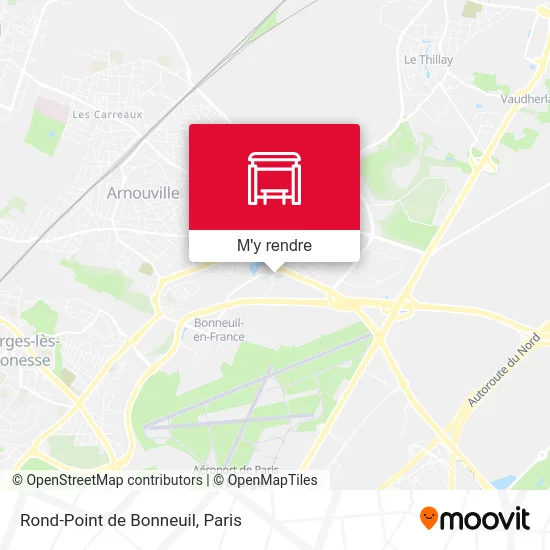Rond-Point de Bonneuil plan