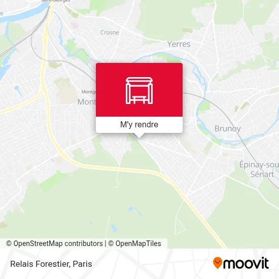 Relais Forestier plan