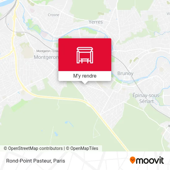 Rond-Point Pasteur plan