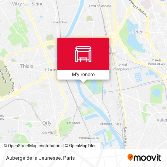 Auberge de la Jeunesse plan