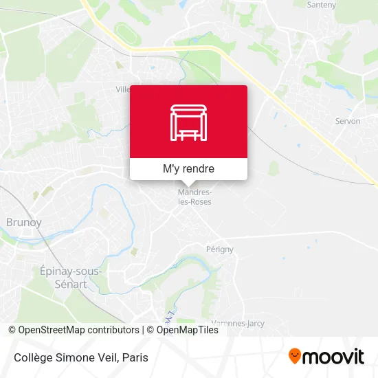 Collège Simone Veil plan