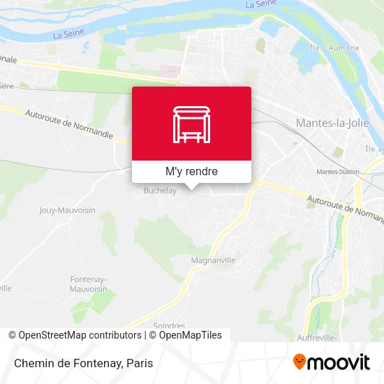 Chemin de Fontenay plan