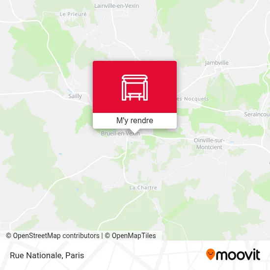 Rue Nationale plan