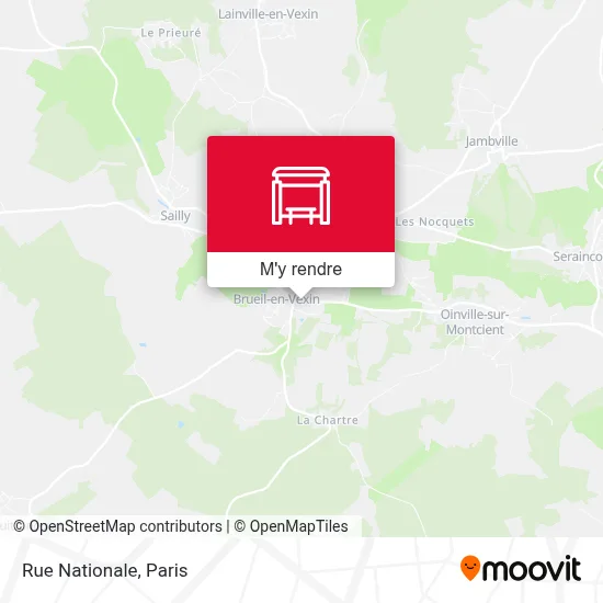 Rue Nationale plan