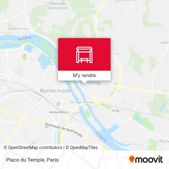 Place du Temple plan