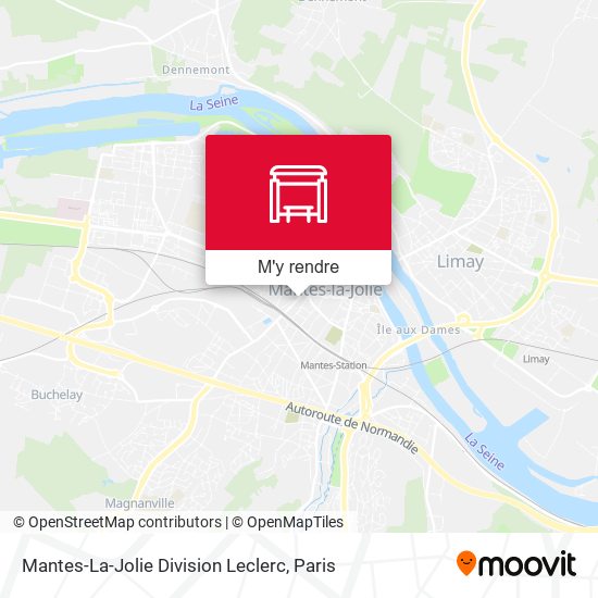 Mantes-La-Jolie Division Leclerc plan