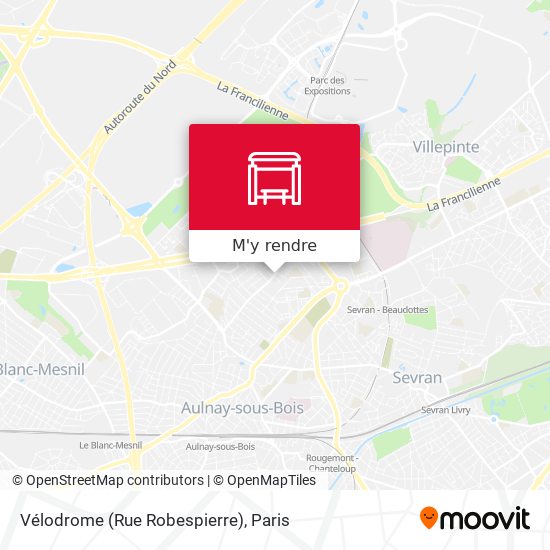 Vélodrome (Rue Robespierre) plan