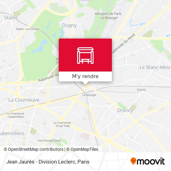 Jean Jaurès - Division Leclerc plan