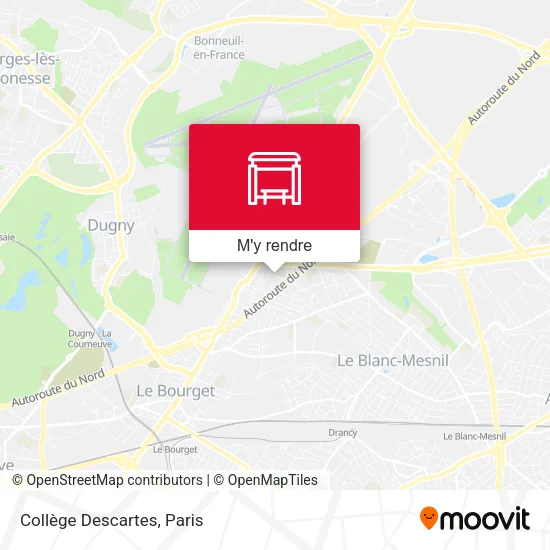 Collège Descartes plan