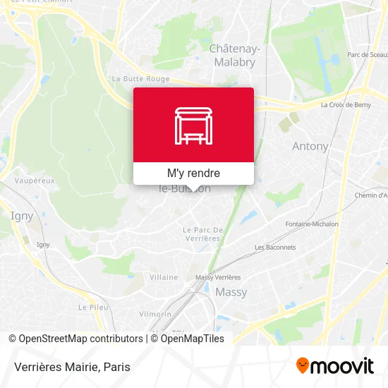 Verrières Mairie plan