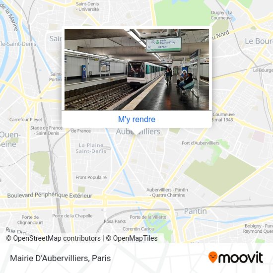 Mairie D'Aubervilliers plan