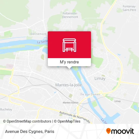 Avenue Des Cygnes plan