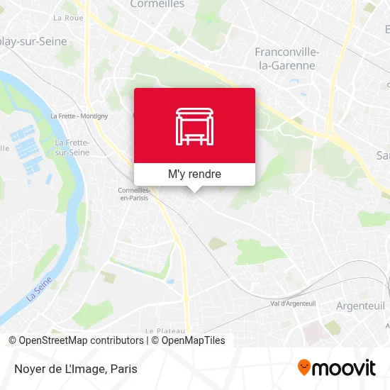 Noyer de L'Image plan
