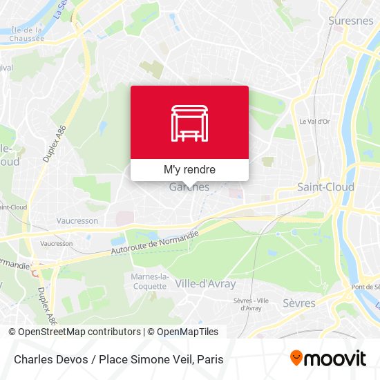Charles Devos / Place Simone Veil plan