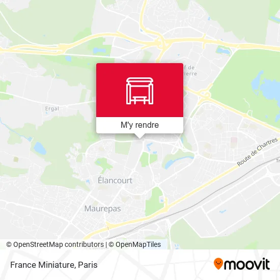 France Miniature plan