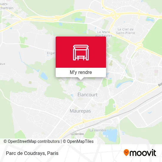 Parc de Coudrays plan