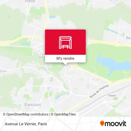 Avenue Le Verrier plan