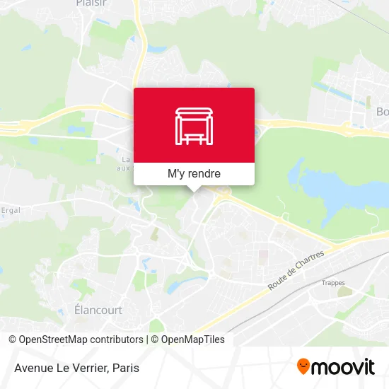 Avenue Le Verrier plan