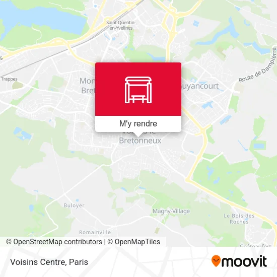 Voisins Centre plan