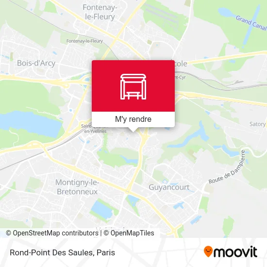 Rond-Point Des Saules plan