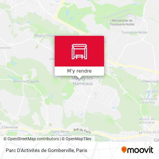 Parc D'Activités de Gomberville plan