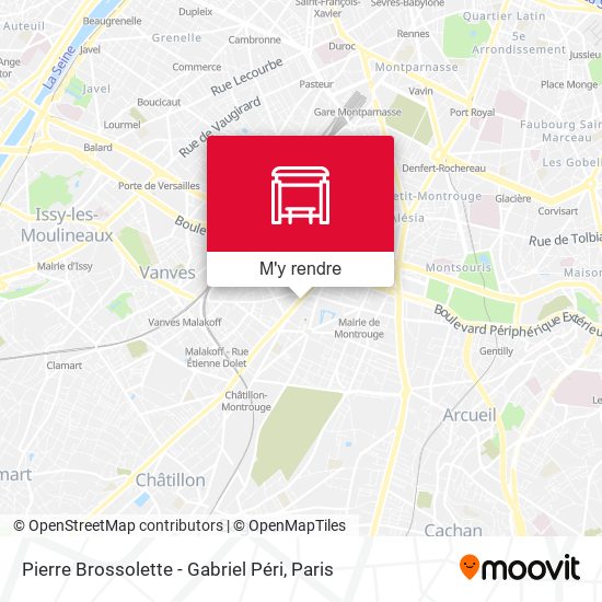 Pierre Brossolette - Gabriel Péri plan