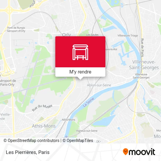 Les Pierrières plan