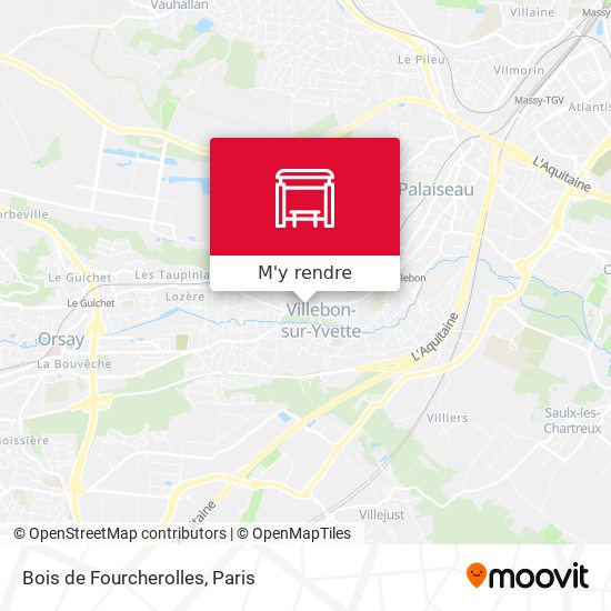 Bois de Fourcherolles plan