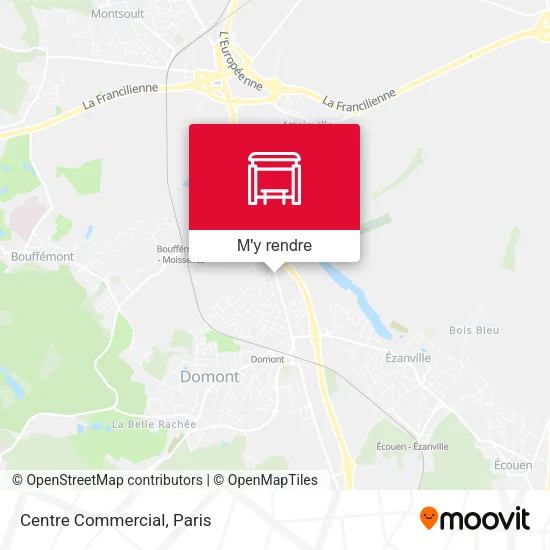 Centre Commercial plan